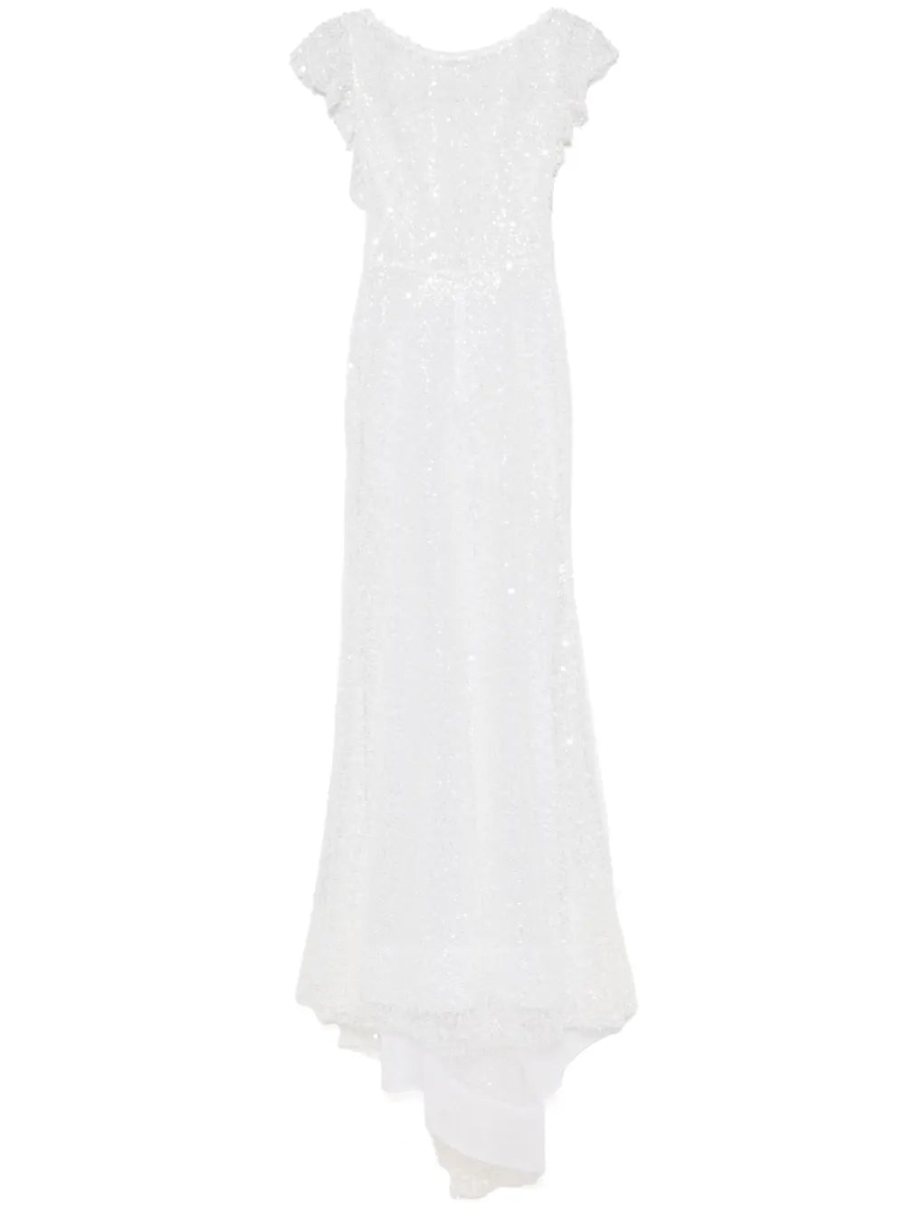 Sequin-Embellished Maxi Dress