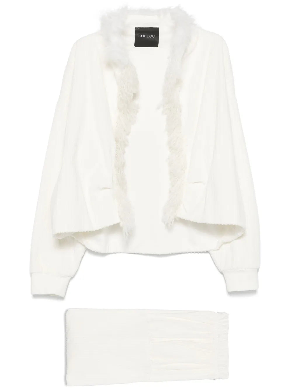 Chenille Trousers Set