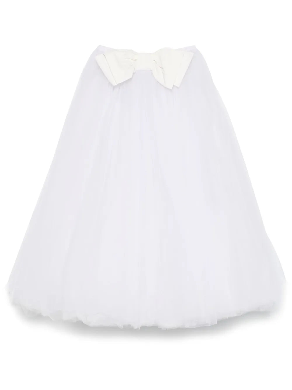 Bow-Detailed Maxi Skirt