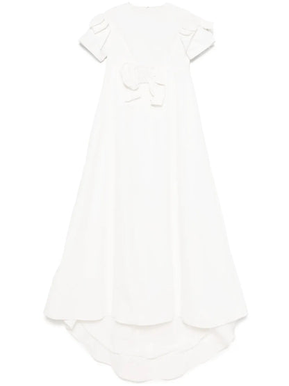 Bow-Detailed Maxi Dress