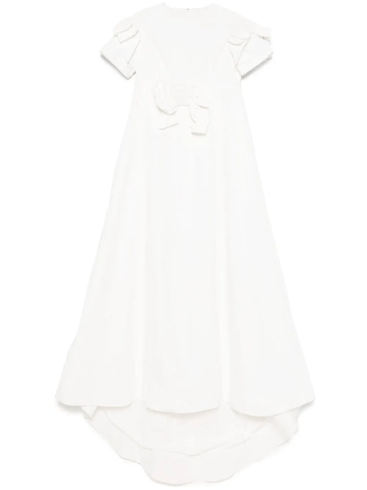 Bow-Detailed Maxi Dress