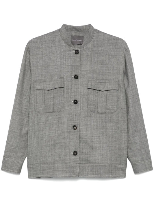 Band-Collar Jacket