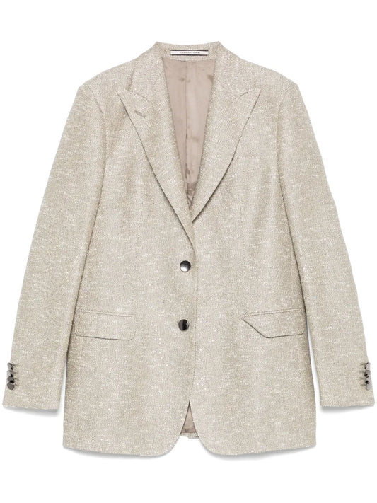 Sequin-Embellished Blazer