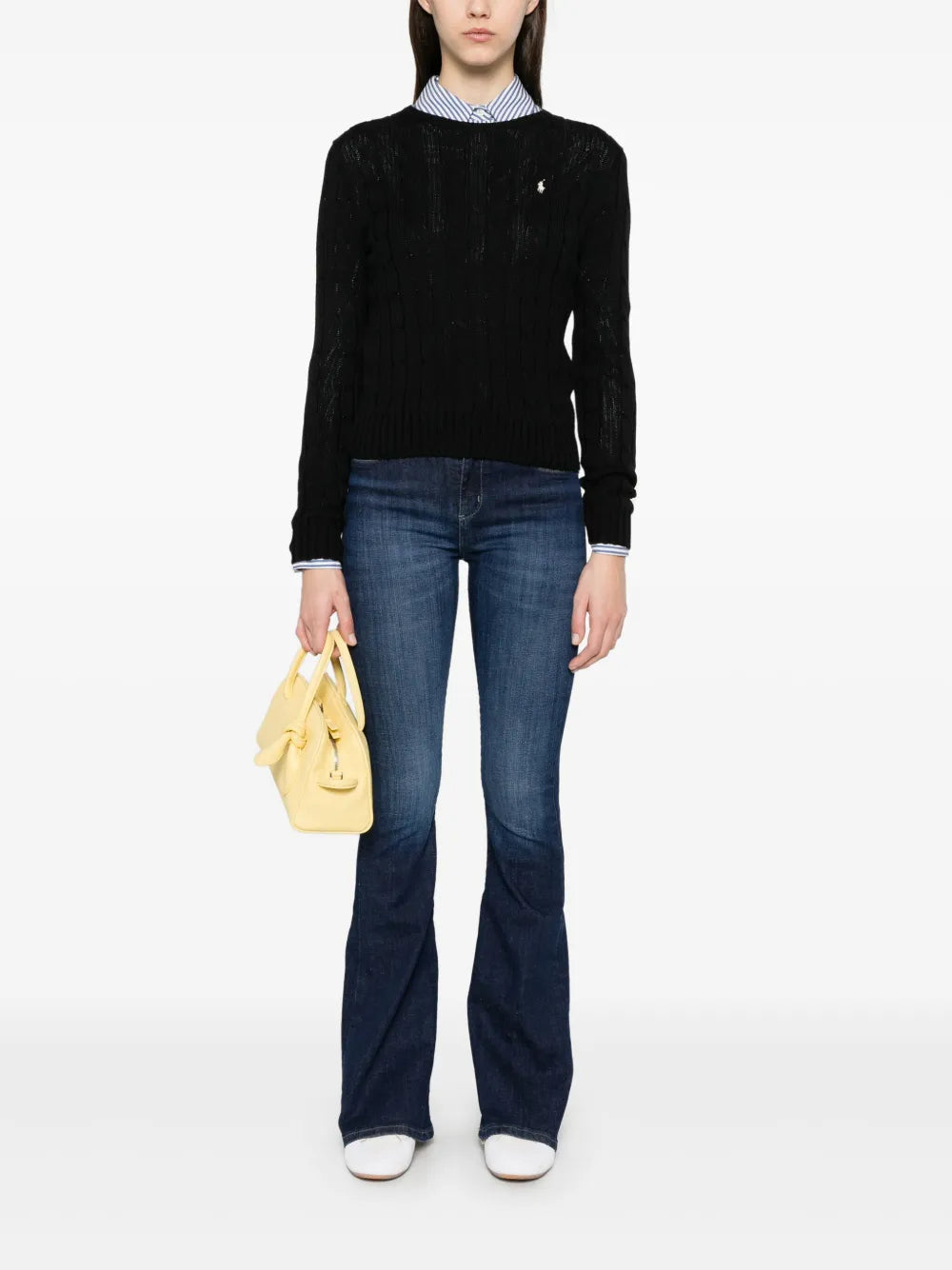 Cable-Knit Sweater