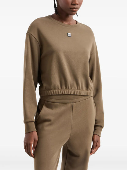 Logo-Plaque Sweatshirt