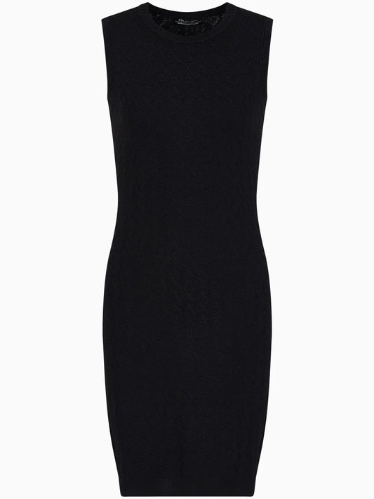 Monogram-Knit Dress