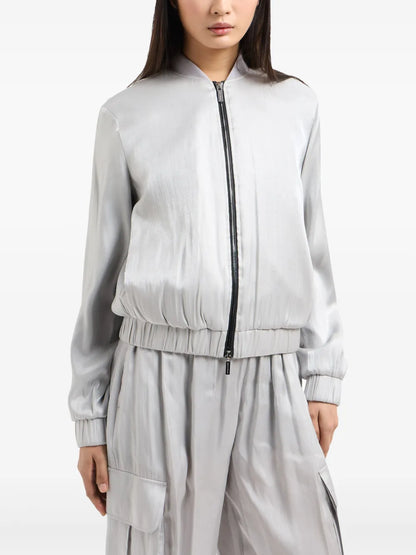 Zip-Up Bomber Jacket