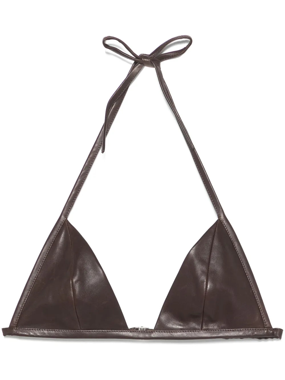 Leather Bra Top