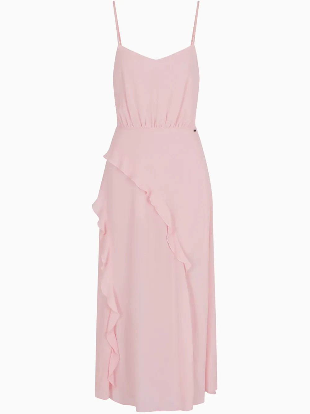 Ruffle-Edge Dress