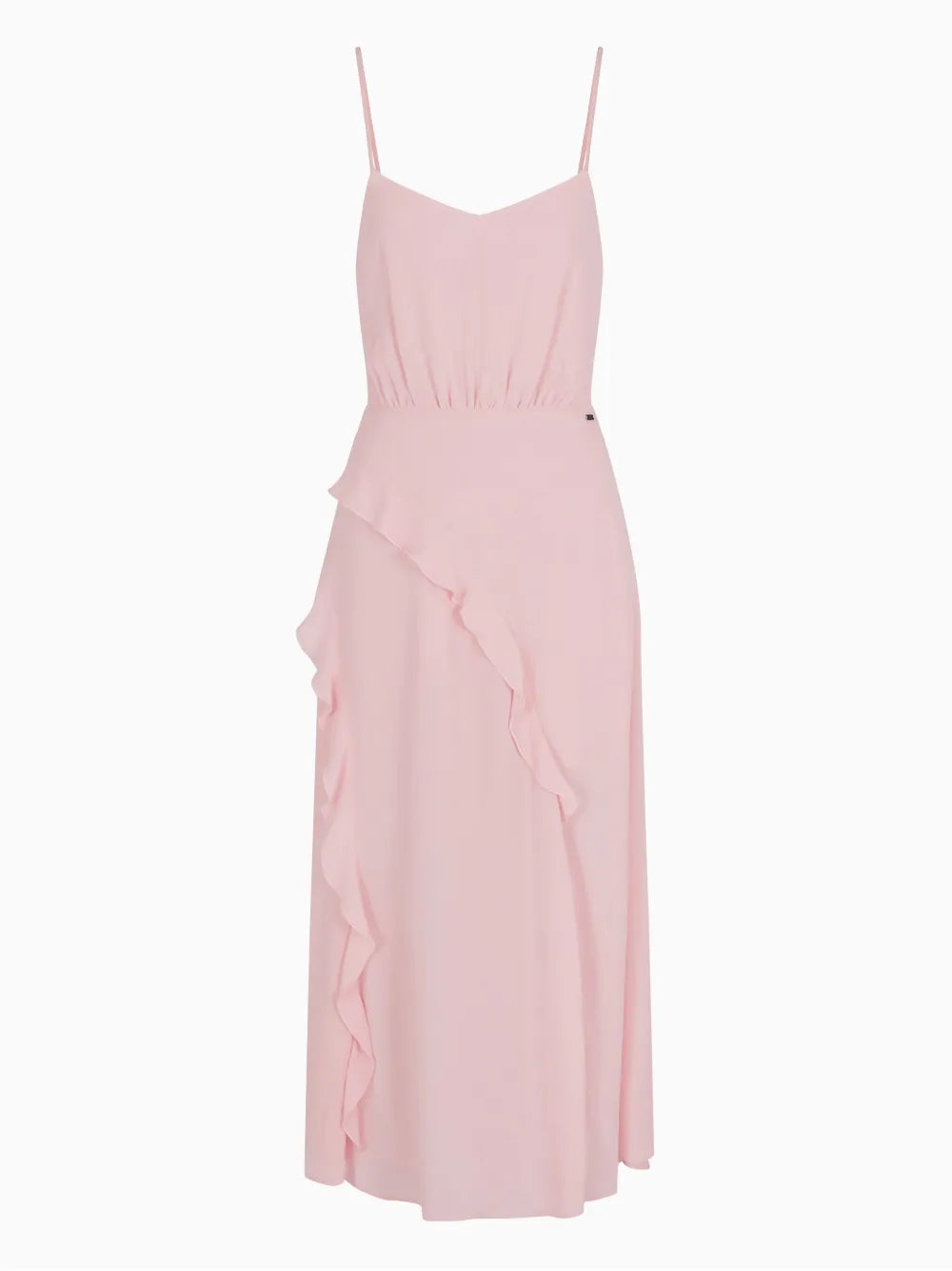 Ruffle-Edge Dress