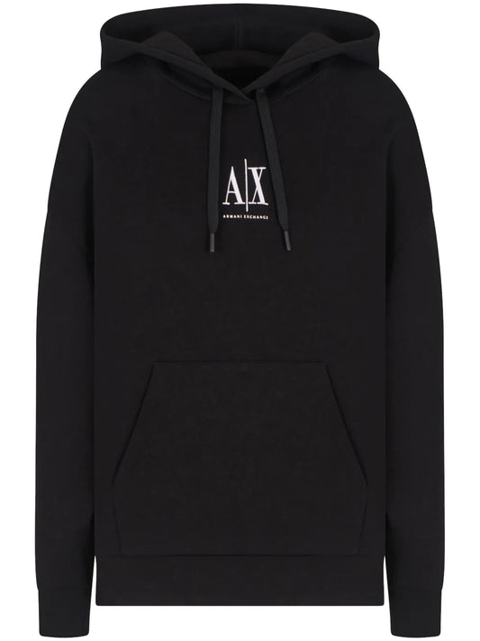 Logo-Embroidered Hoodie