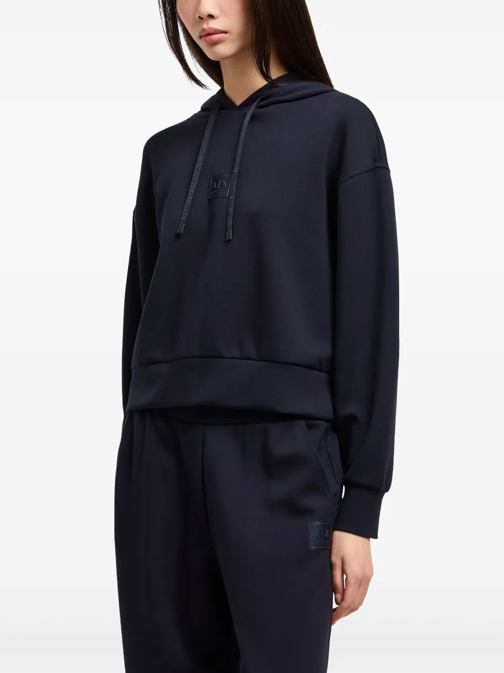 Logo-Appliqué Hoodie