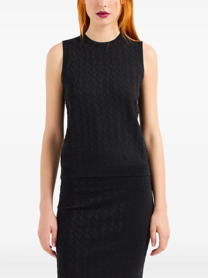 Monogram-Jacquard Vest