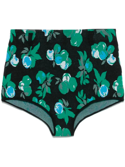 Jacquard Knitted Shorts