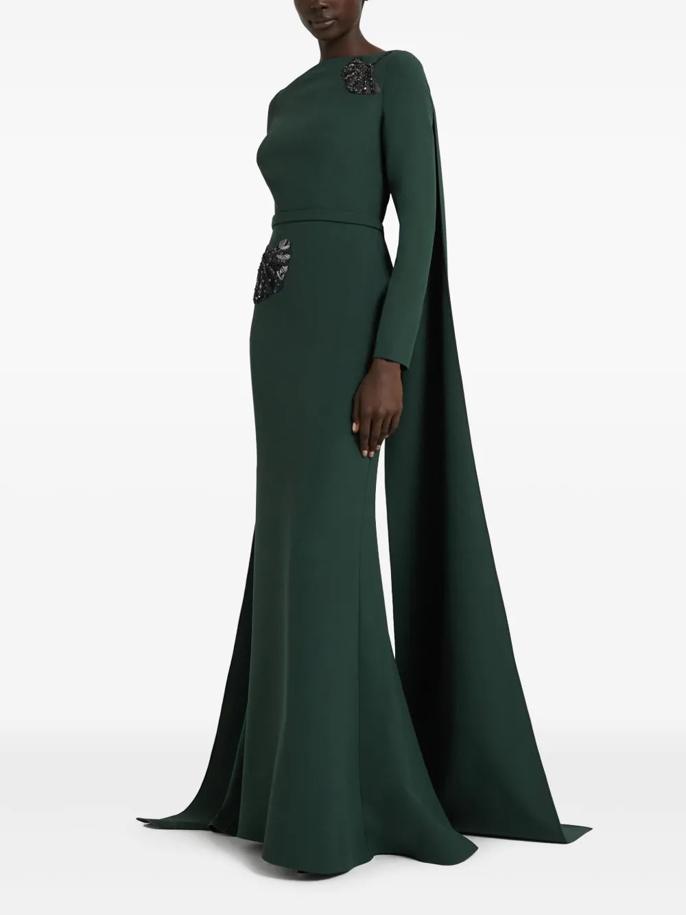 Caped Dress
