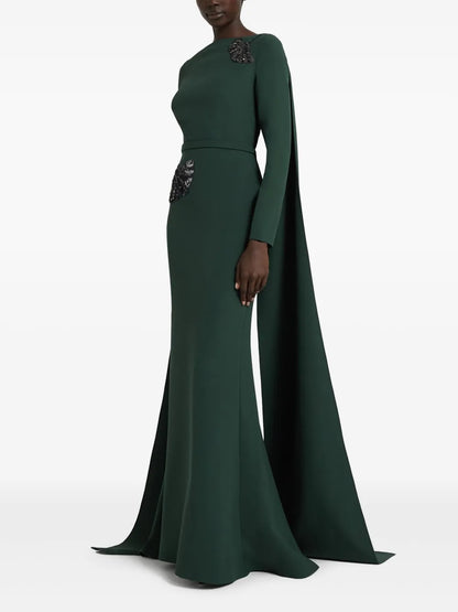 Caped Dress