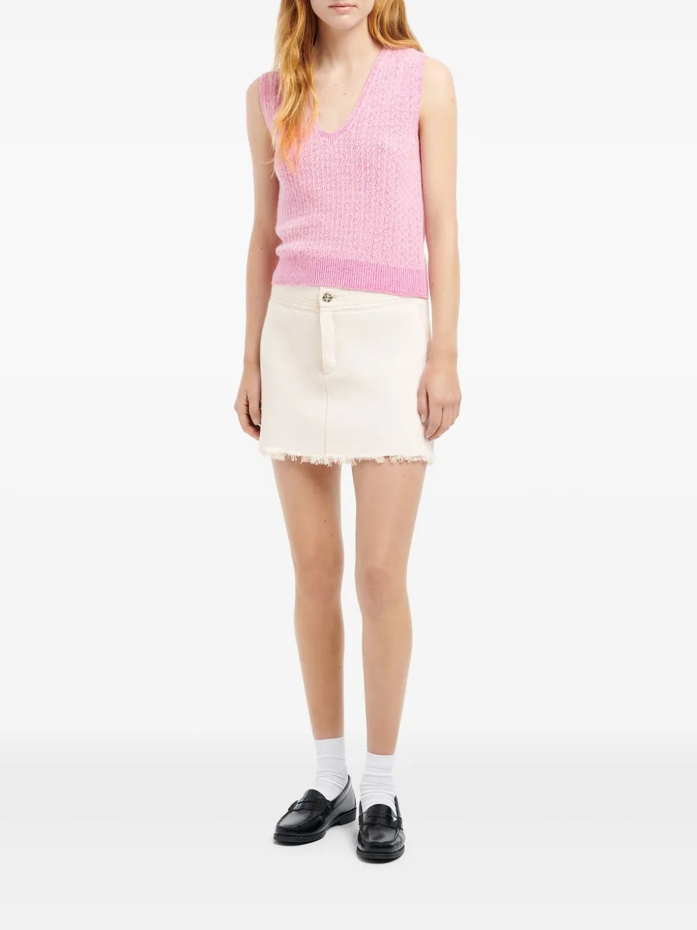 V-Neck Cashmere Top