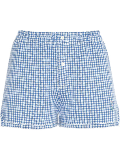 Checked Shorts