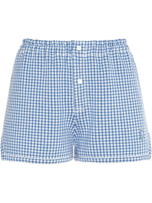 Checked Shorts