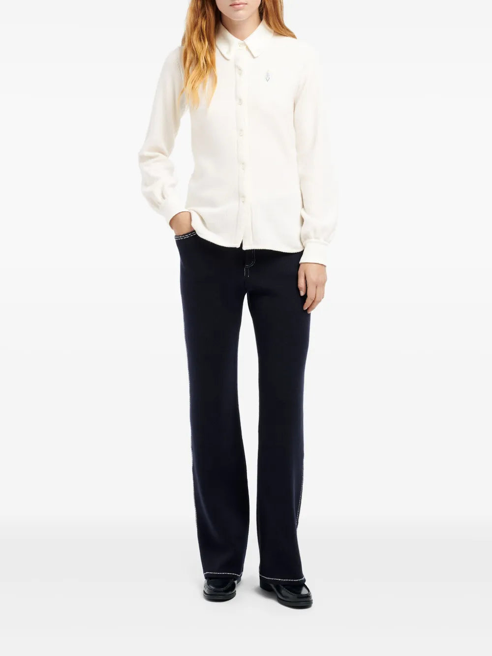 Logo-Embroidered Shirt
