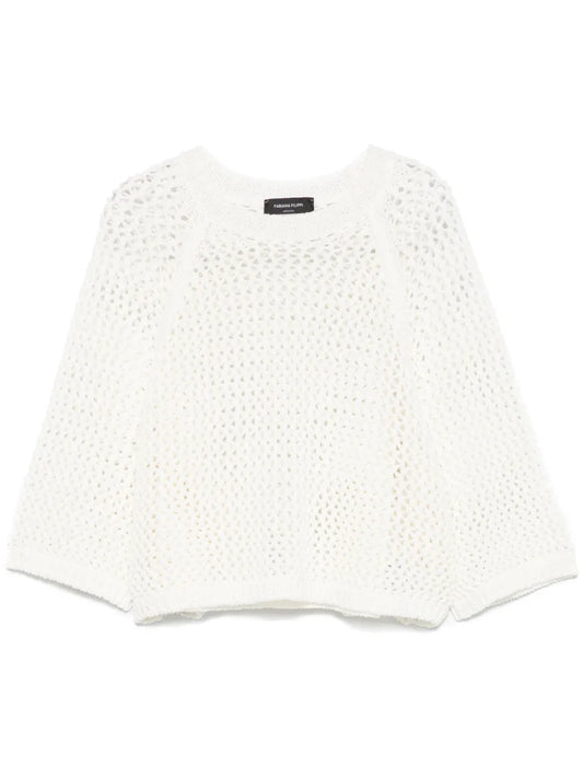 Open-Knit Top