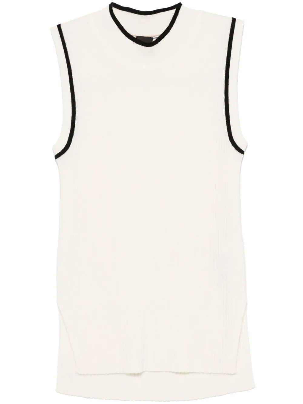 Stripe-Detail Tank Top