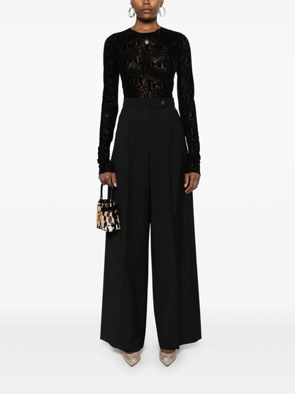 Monogram 72-Jacquard Trousers