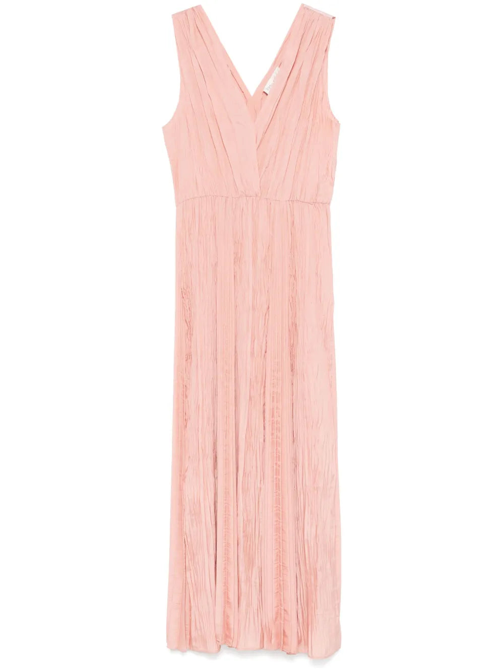 Pleated Midi Dress