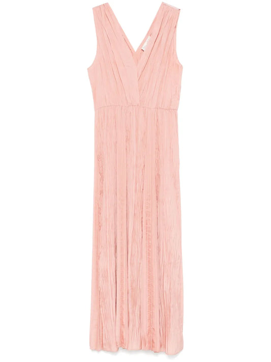 Pleated Midi Dress