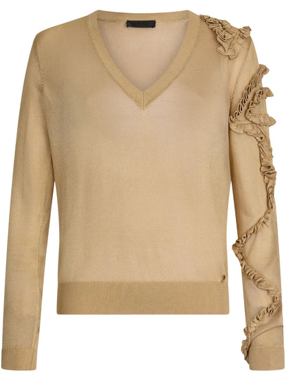 Ruched Sweater