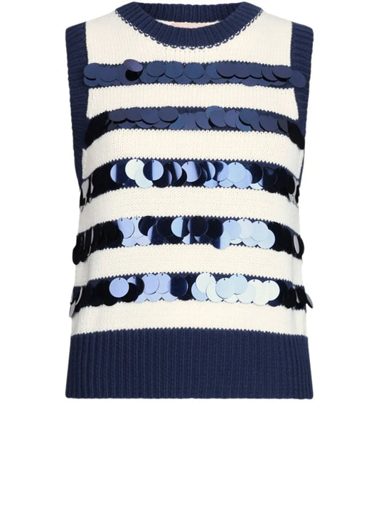 Sequin-Embellished Top