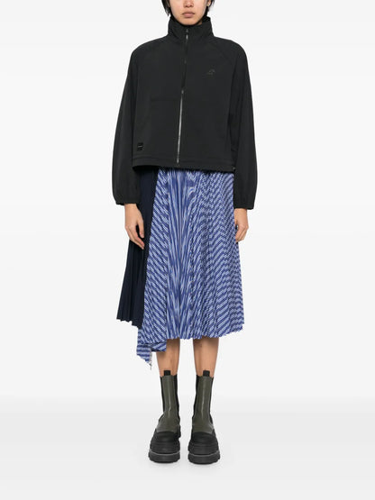 Stand-Collar Track Jacket