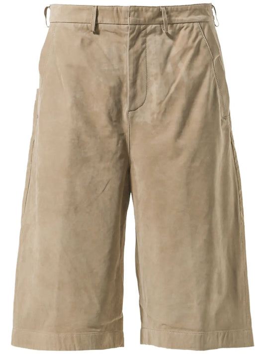 Suede Shorts