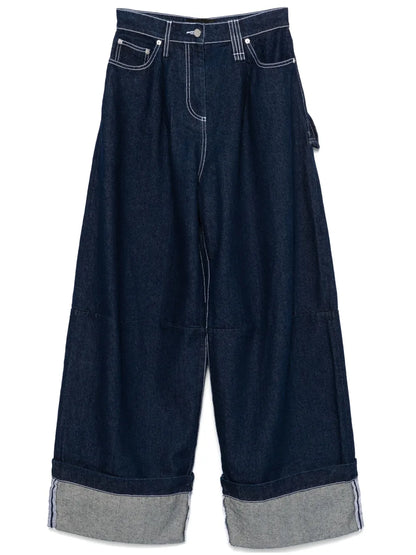 Wide Puddle Jeans