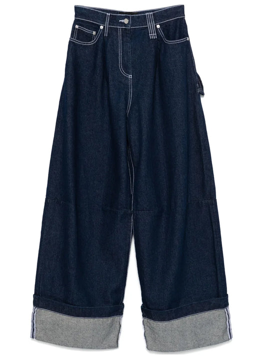 Wide Puddle Jeans