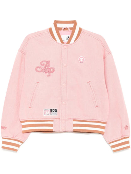 Moonface Logo Varsity Jacket