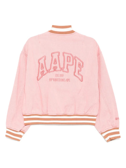 Moonface Logo Varsity Jacket