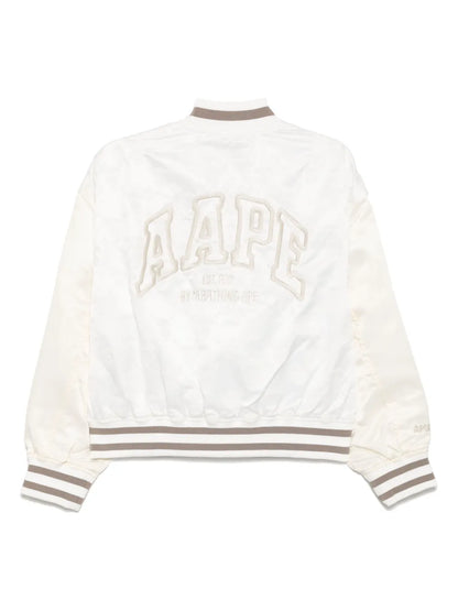 Moonface Logo Varsity Jacket