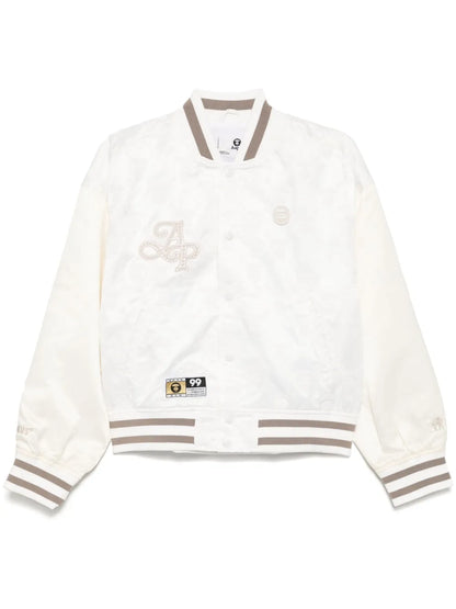 Moonface Logo Varsity Jacket