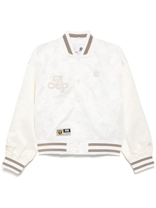 Moonface Logo Varsity Jacket