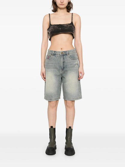 Logo-Embroidered Shorts