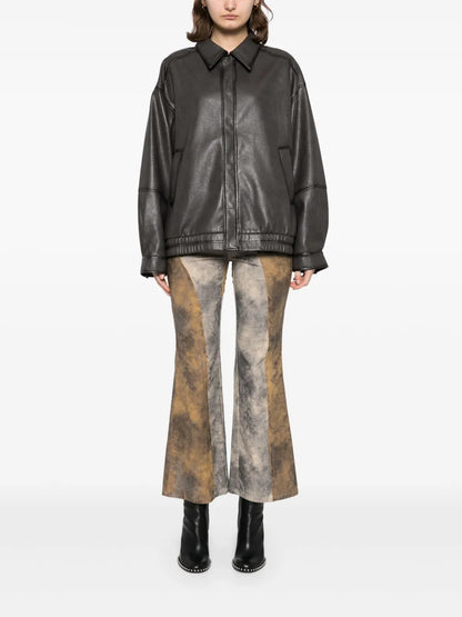 Faux-Leather Jacket