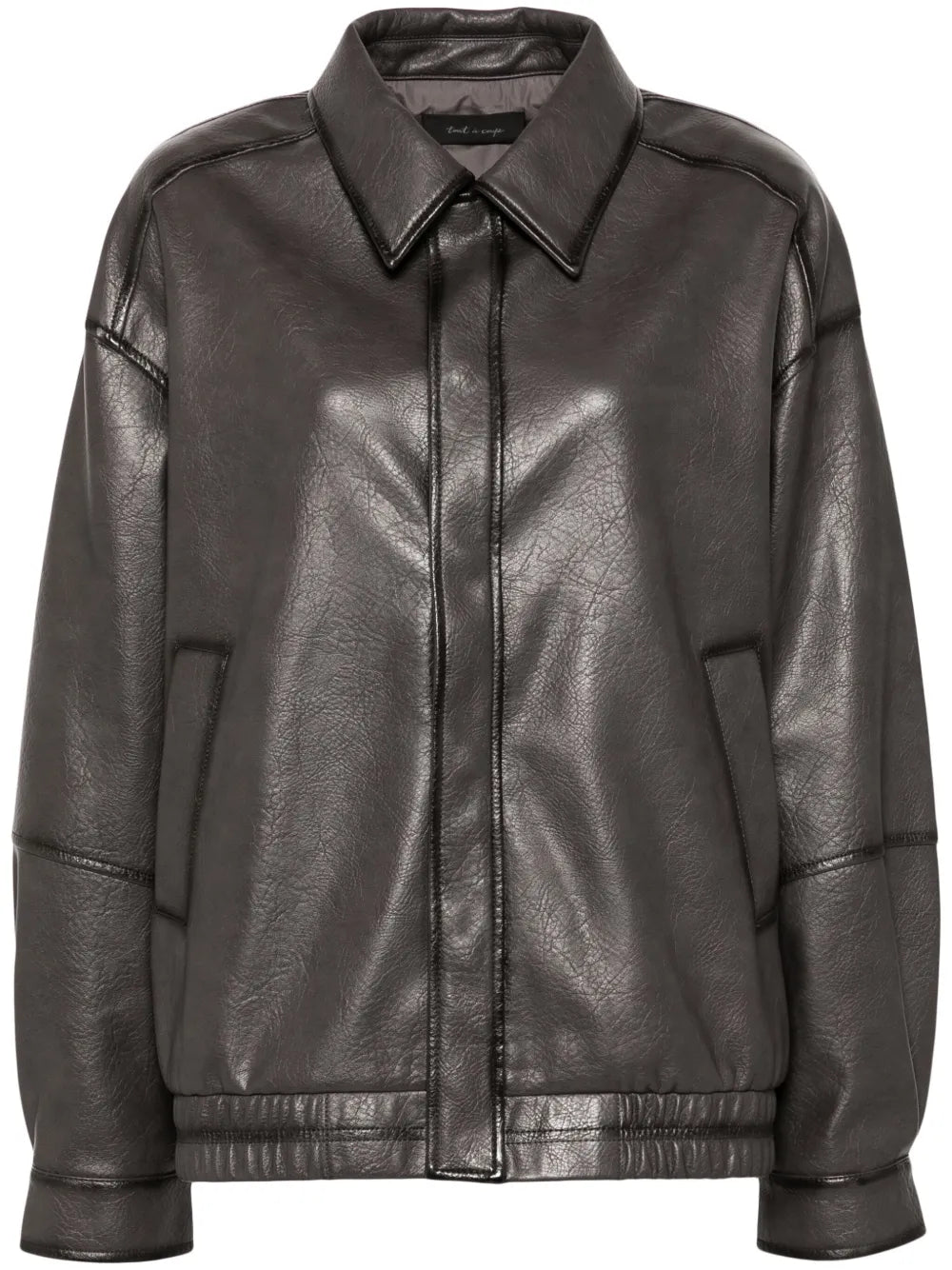 Faux-Leather Jacket