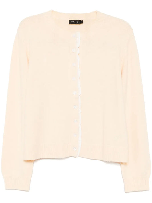 Crew-Neck Cardigan