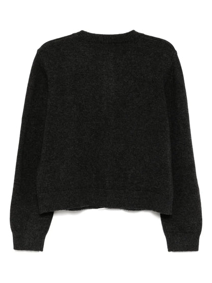 Crew Neck Cardigan