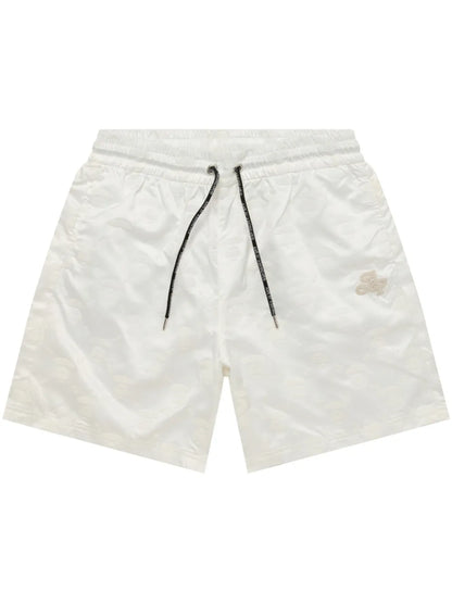 Logo-Embroidered Track Shorts