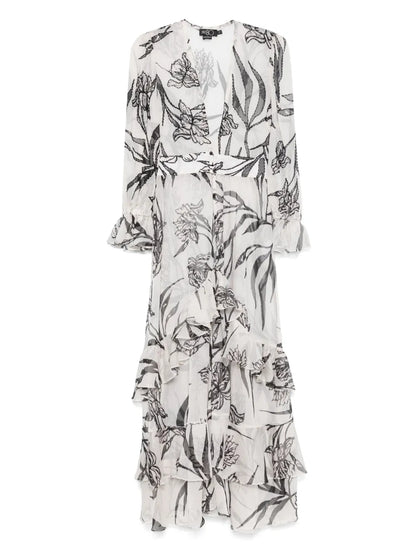 Iris Beach Cover-Up