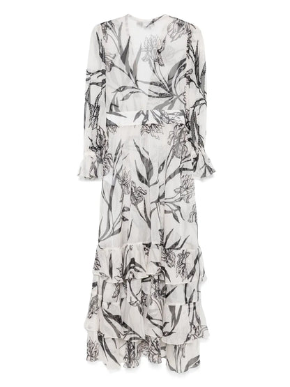 Iris Beach Cover-Up
