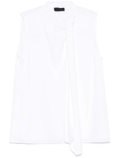 Scarf-Detail Top