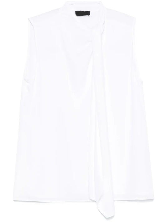 Scarf-Detail Top